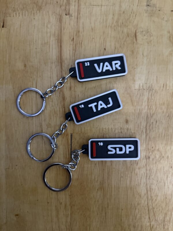 F1 Name Keychain
